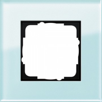 Gira Esprit cover frame mint glass, 1-gang