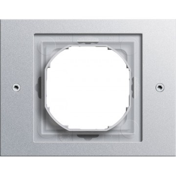 TX_44 (IP44) colour aluminium 1gang frame