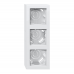Surface-mounted housing 3-gang, including cover frame, Gira E2 pure white glossy